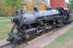 R&GN 1924 "William E. Gardner" tops off with water for its next Pumpkin Train run